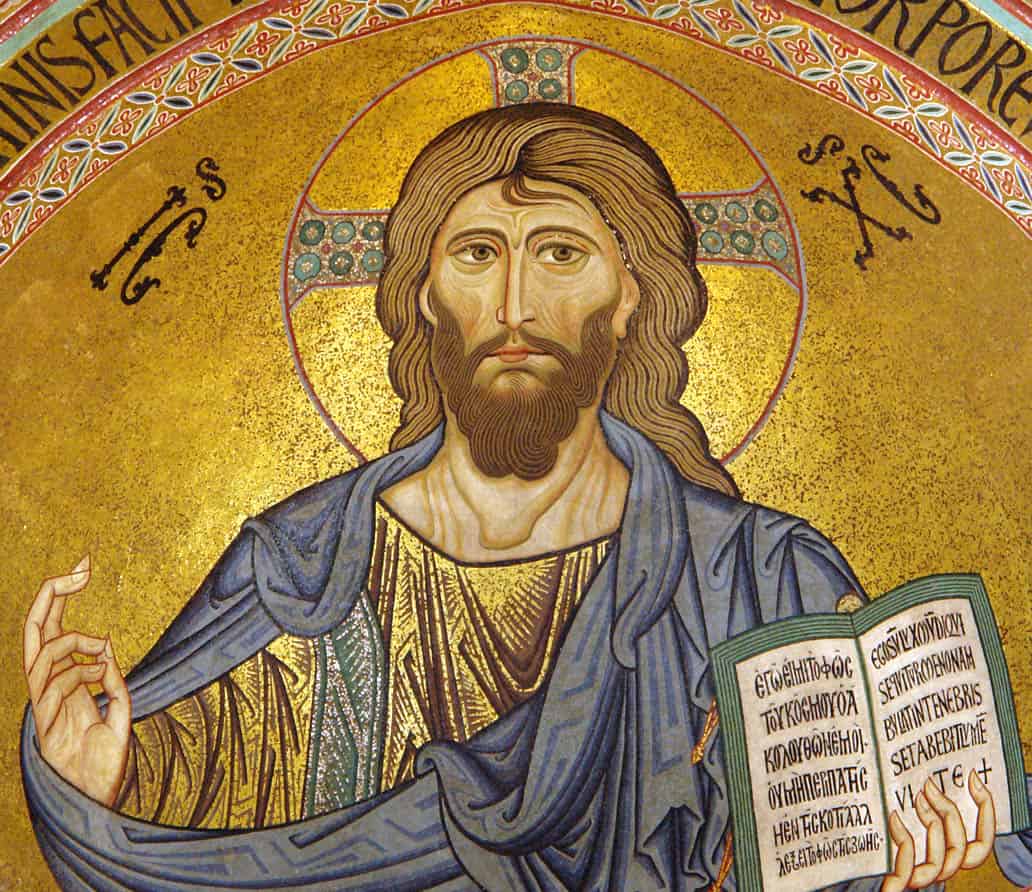 Cristo Pantocratore, Duomo di Cefalù, Sicilia
